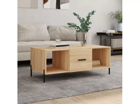 Kauf Unique Couchtisch Sonoma-Eiche 102x50x40 cm Holzwerkstoff