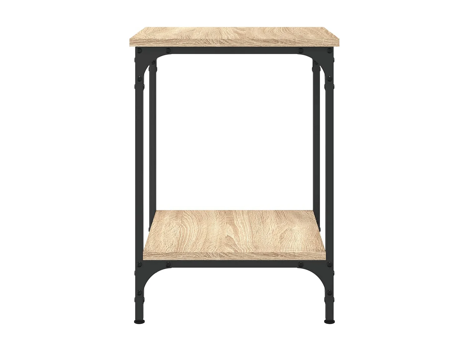 Table basse chêne sonoma 40x40x55 cm bois d'ingénierie