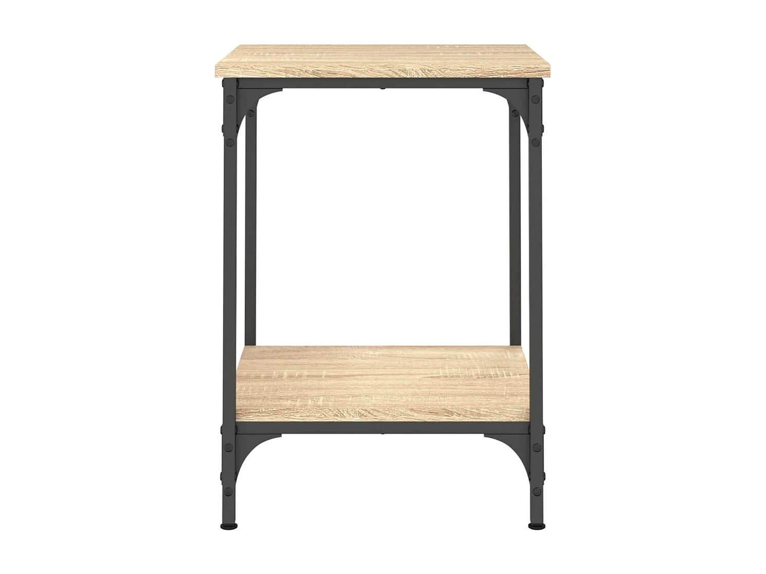 Table basse chêne sonoma 40x40x55 cm bois d'ingénierie
