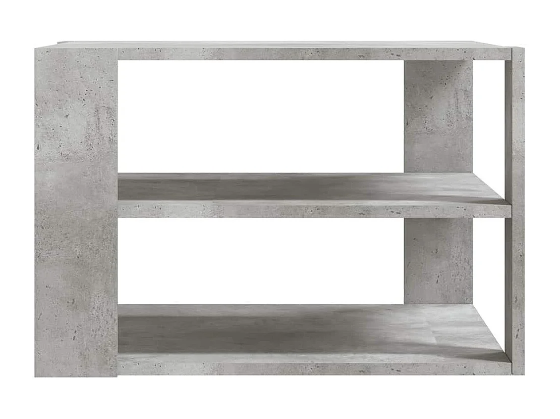 Couchtisch Betongrau 58x58x40 cm Holzwerkstoff