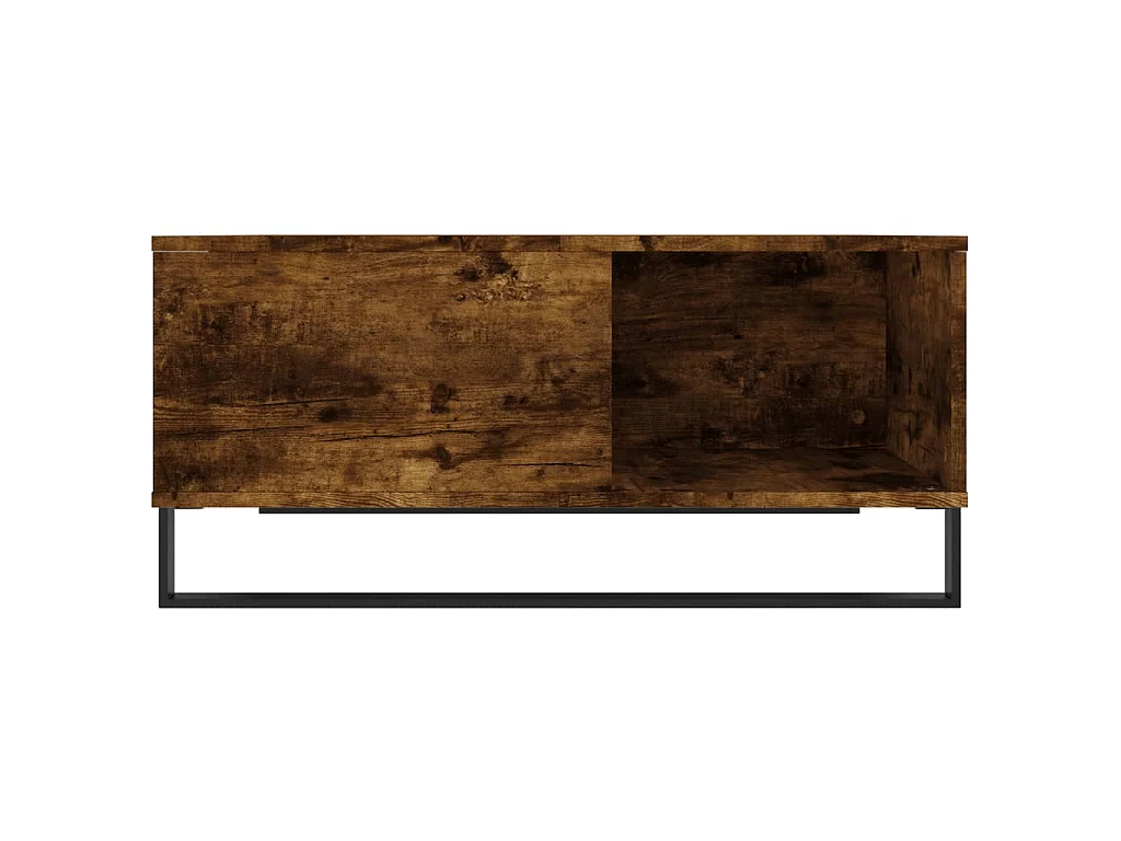 Couchtisch Räuchereiche 80x80x36,5 cm Holzwerkstoff