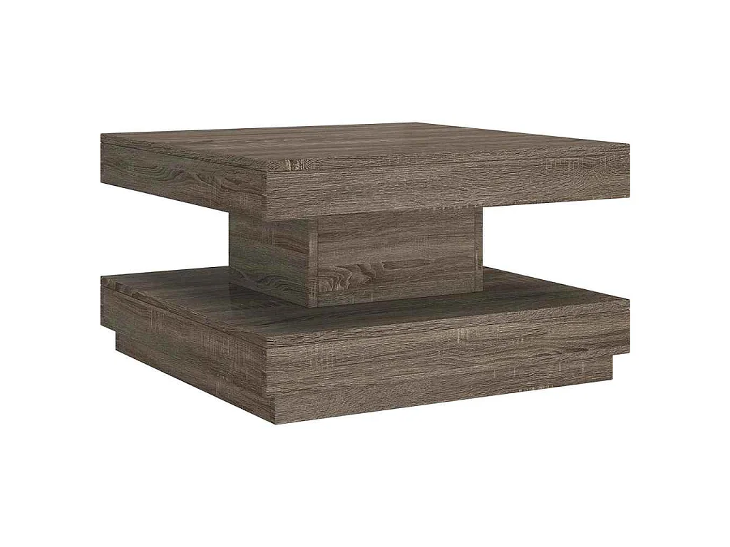 Couchtisch Grau 60x60x35 cm MDF