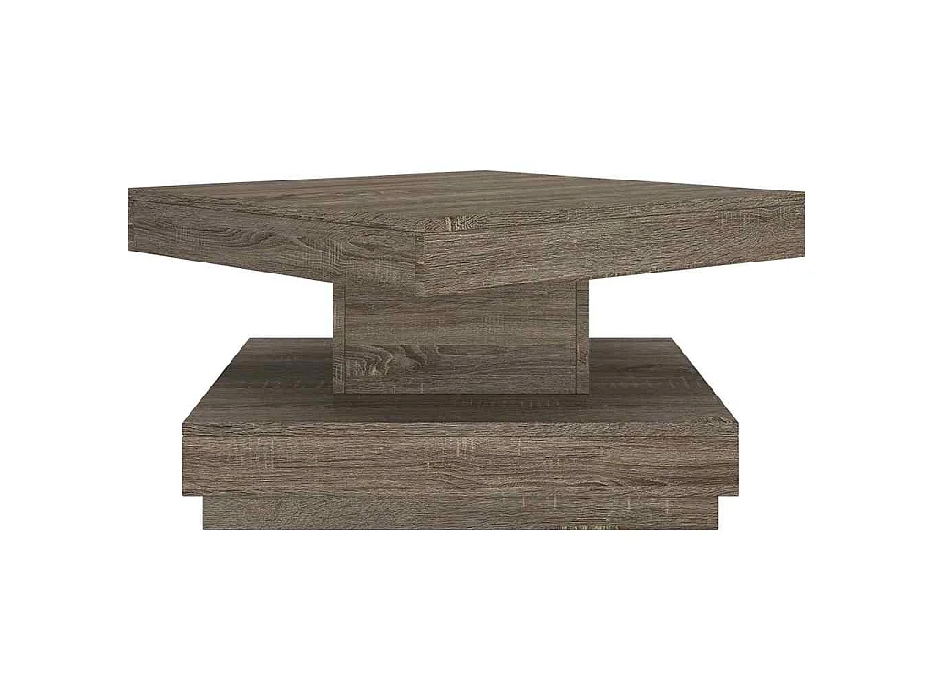 Couchtisch Grau 60x60x35 cm MDF