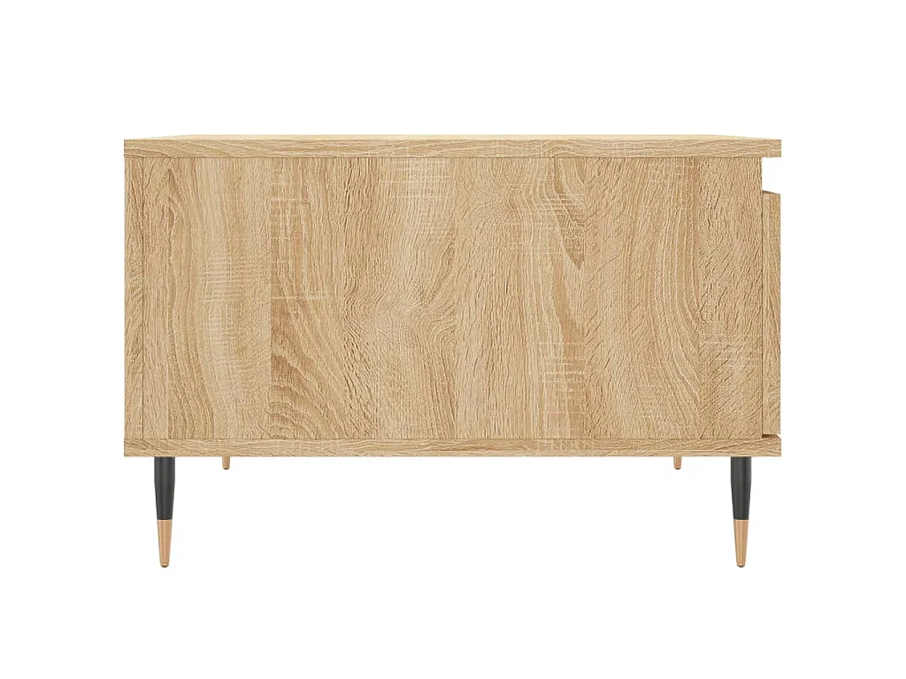 Tavolino Salotto Rovere Sonoma 55x55x36,5 cm Legno Multistrato