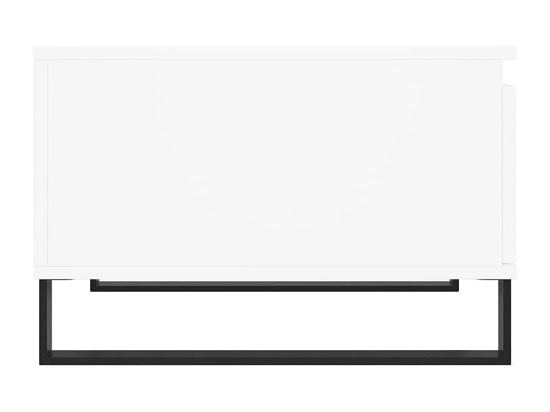 Mesa de centro 55x55x36,5 cm derivados de madeira branco