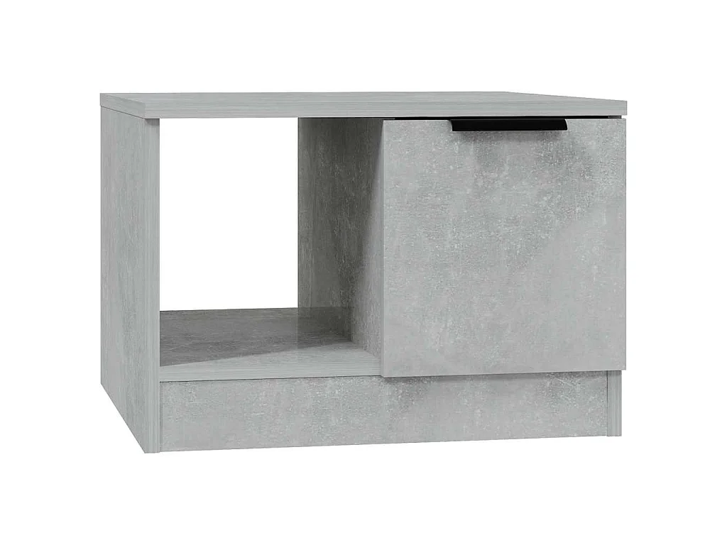 Couchtisch Betongrau 50x50x36 cm Holzwerkstoff
