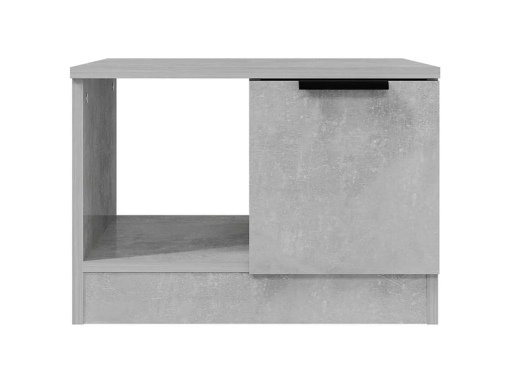 Couchtisch Betongrau 50x50x36 cm Holzwerkstoff