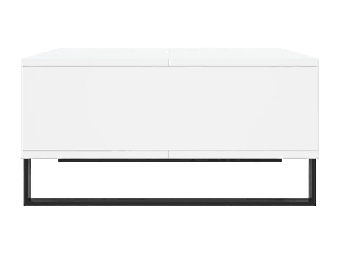 Couchtisch Weiß 60x60x30 cm Holzwerkstoff