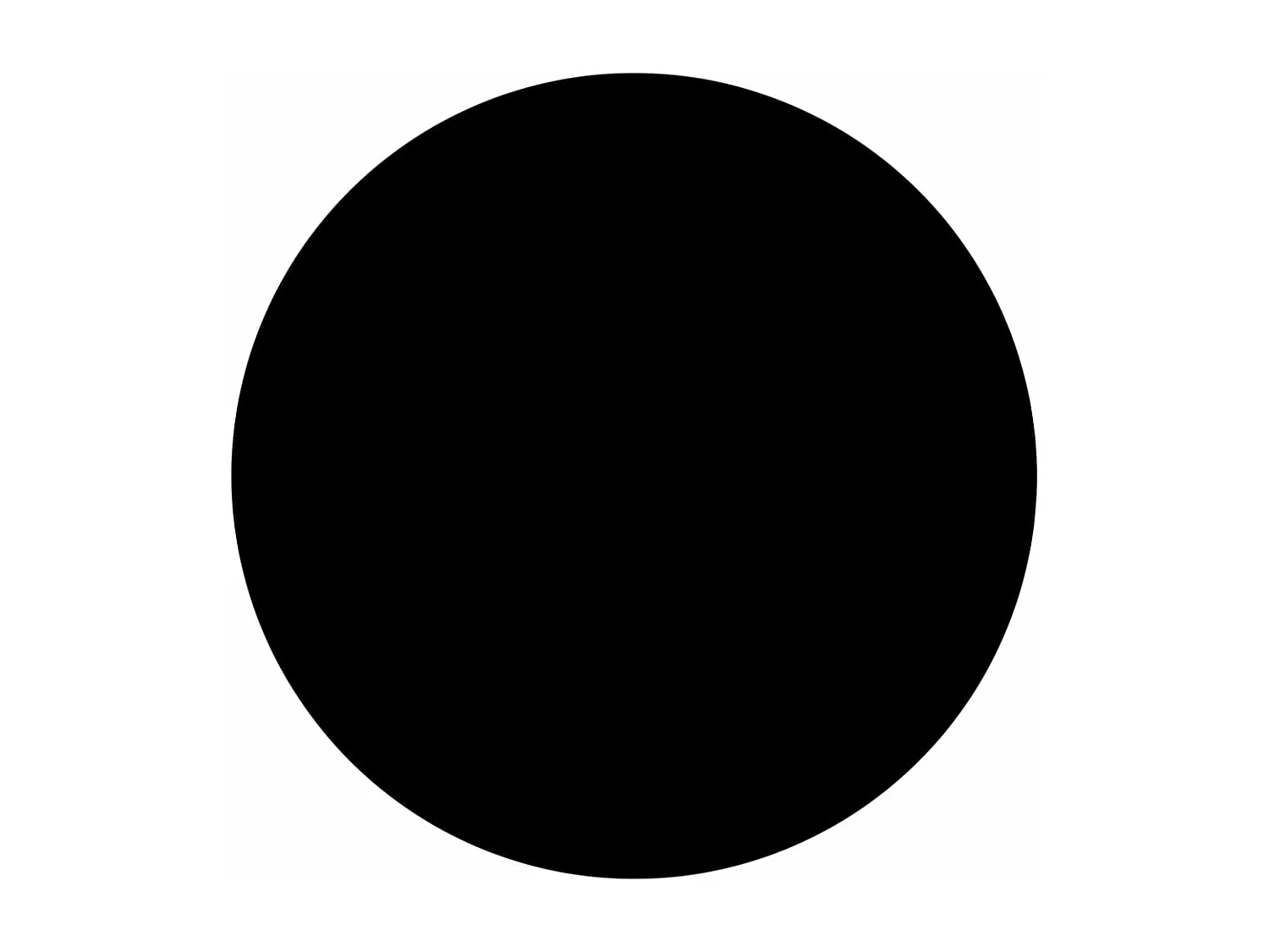 Table basse Noir 40 cm Verre trempé