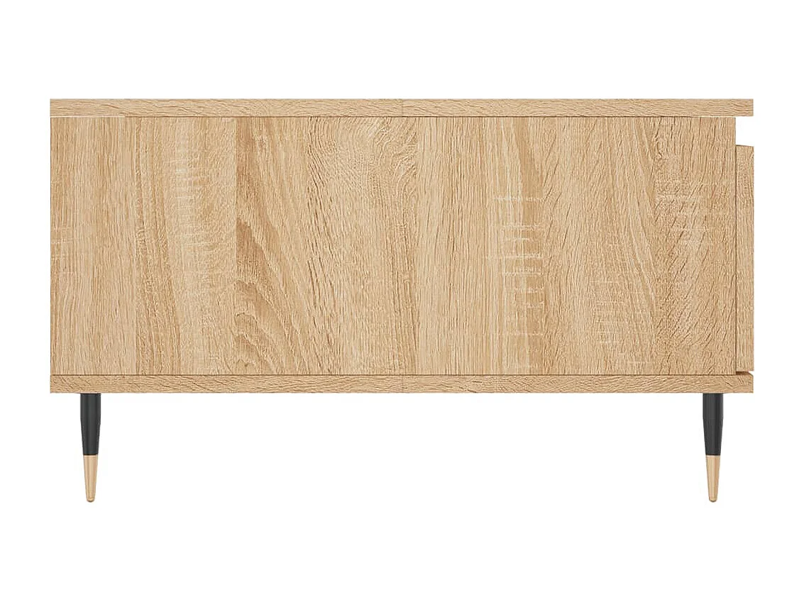 Tavolino da Salotto Rovere Sonoma 90x60x35 cm Legno Multistrato