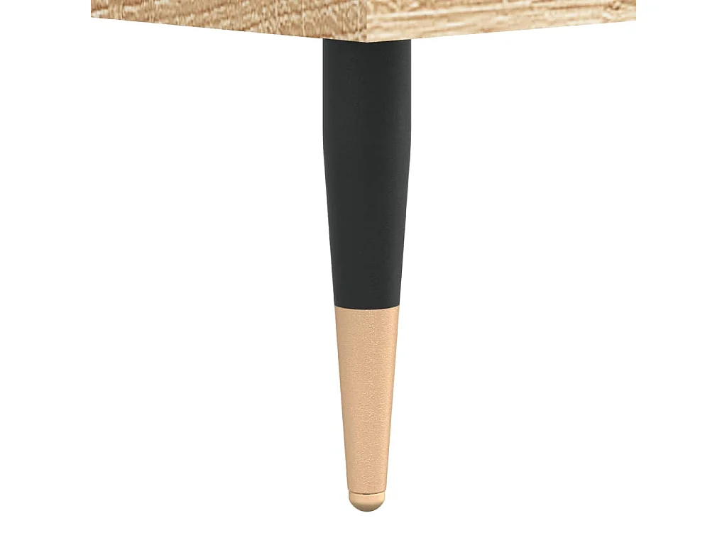 Tavolino da Salotto Rovere Sonoma 90x60x35 cm Legno Multistrato