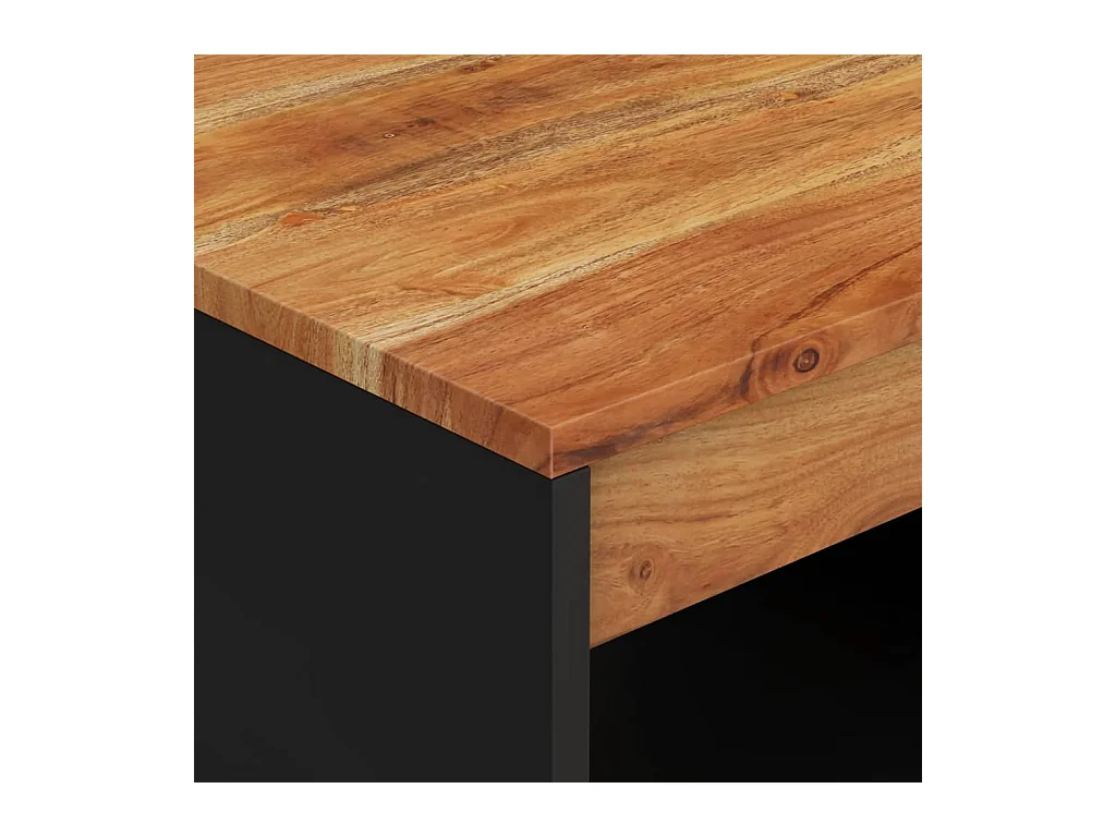 Table basse 90x50x40 cm bois d'acacia massif