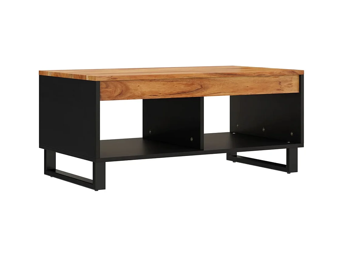 Table basse 90x50x40 cm bois d'acacia massif