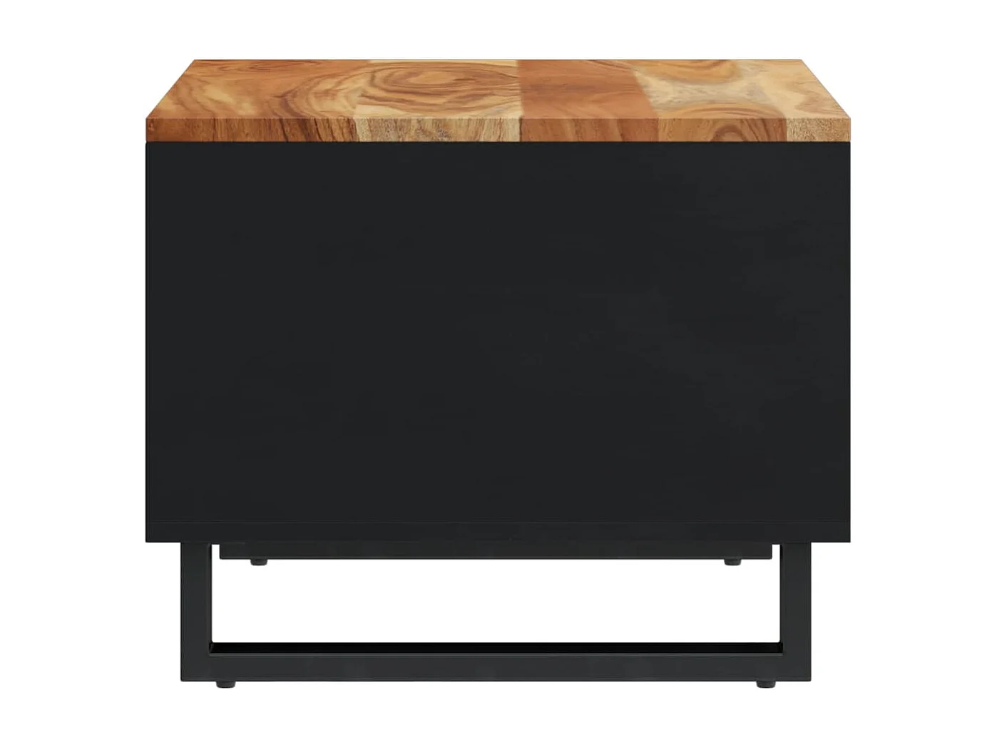 Tavolino da Salotto 55x50x40 cm in Legno Massello di Acacia