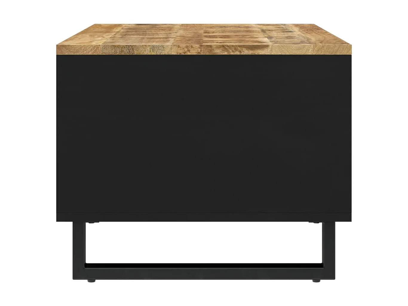 Mesa de centro 60x50x40 cm madeira de mangueira maciça