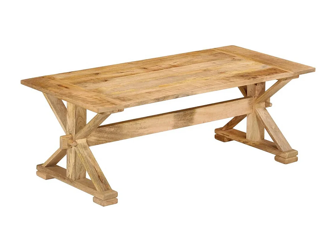 Salontafel 110x52x40 cm massief mangohout