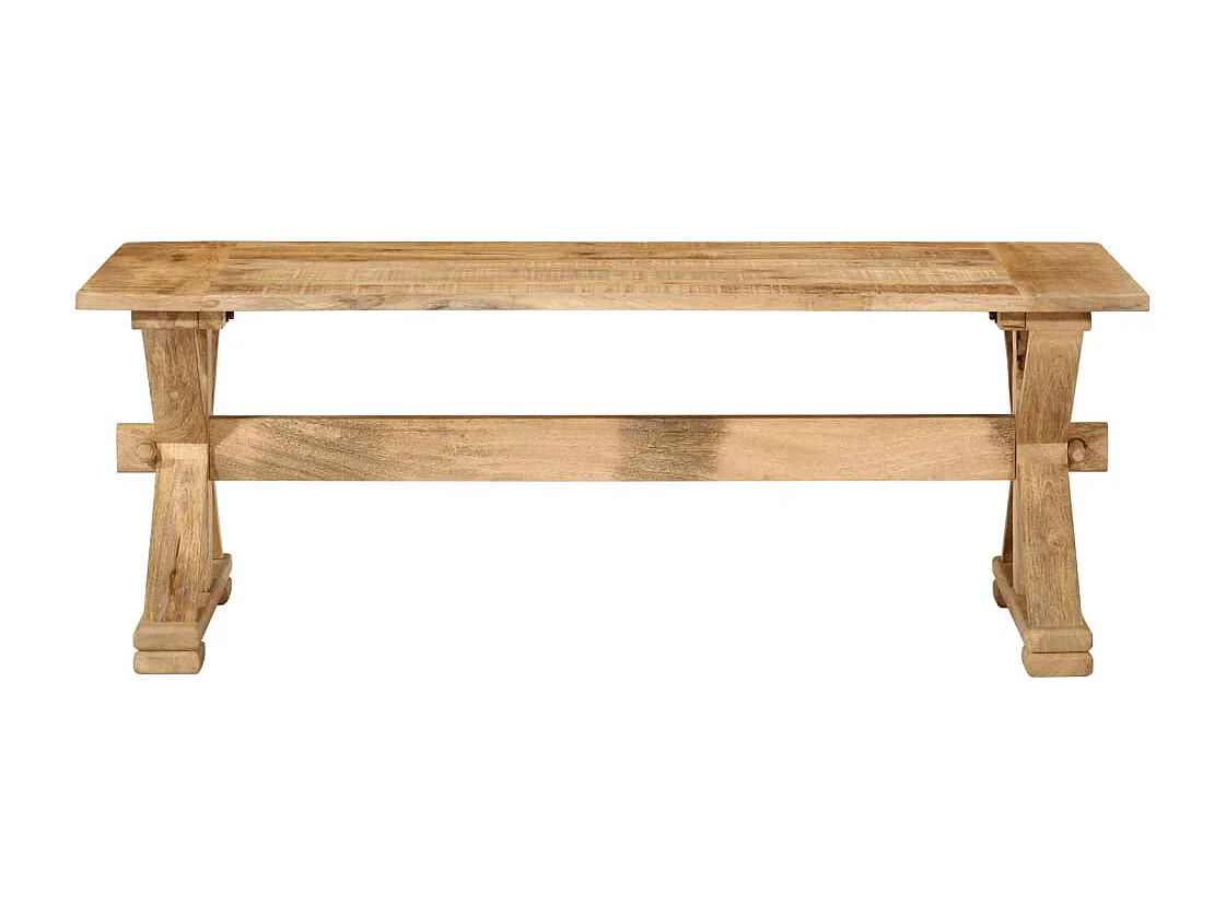 Salontafel 110x52x40 cm massief mangohout