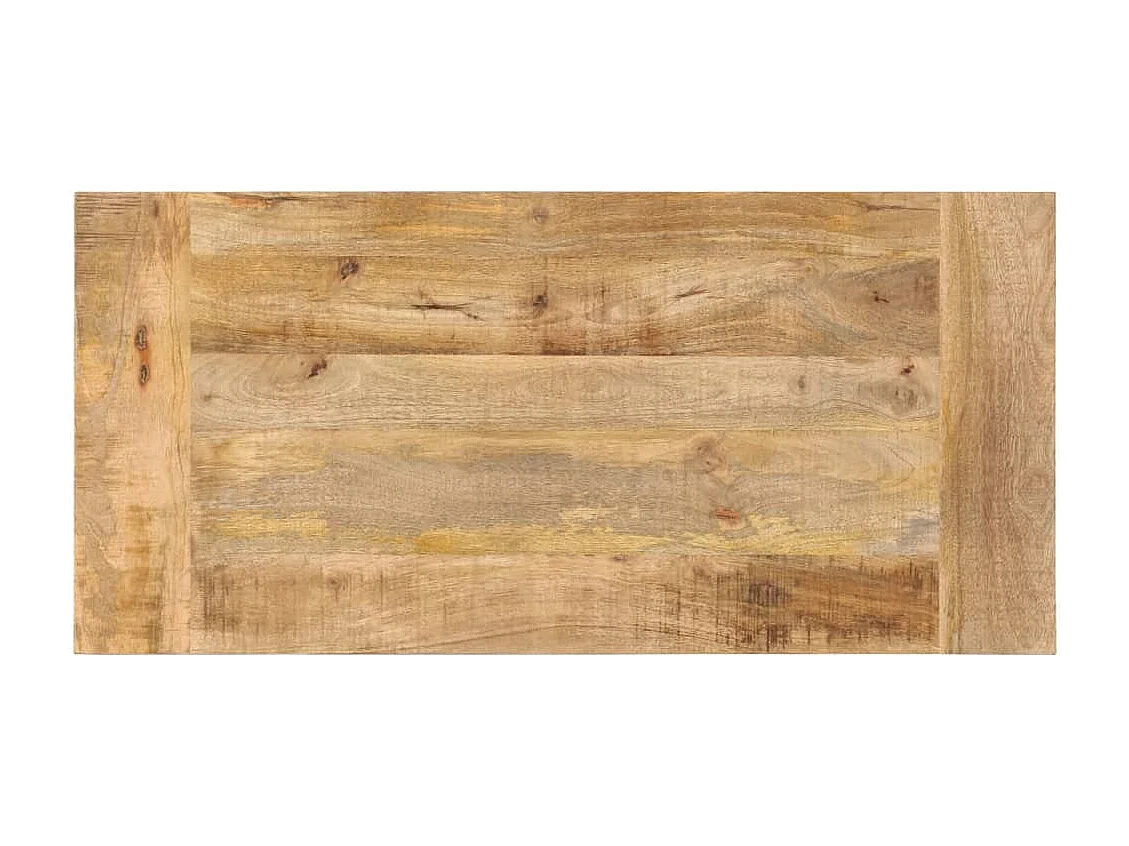 Salontafel 110x52x40 cm massief mangohout