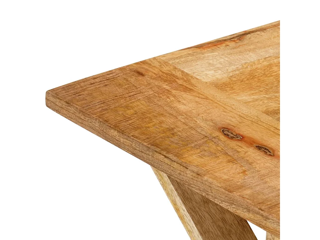 Salontafel 110x52x40 cm massief mangohout