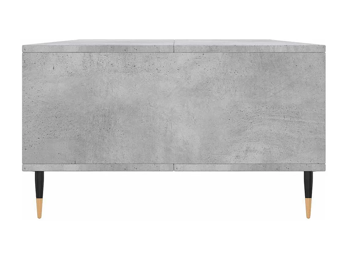 Salontafel 104x60x35 cm bewerkt hout betongrijs