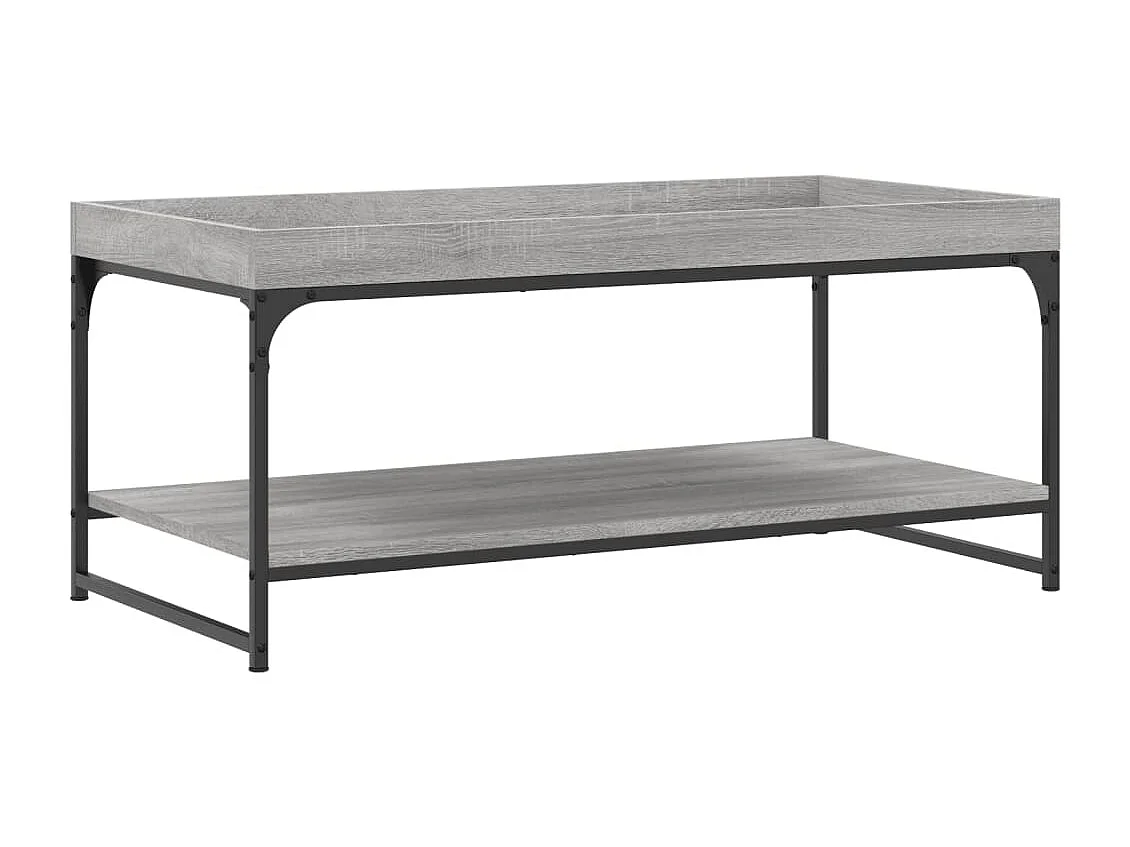 Couchtisch Grau Sonoma 100x49x45 cm Holzwerkstoff