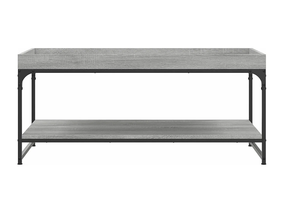 Couchtisch Grau Sonoma 100x49x45 cm Holzwerkstoff