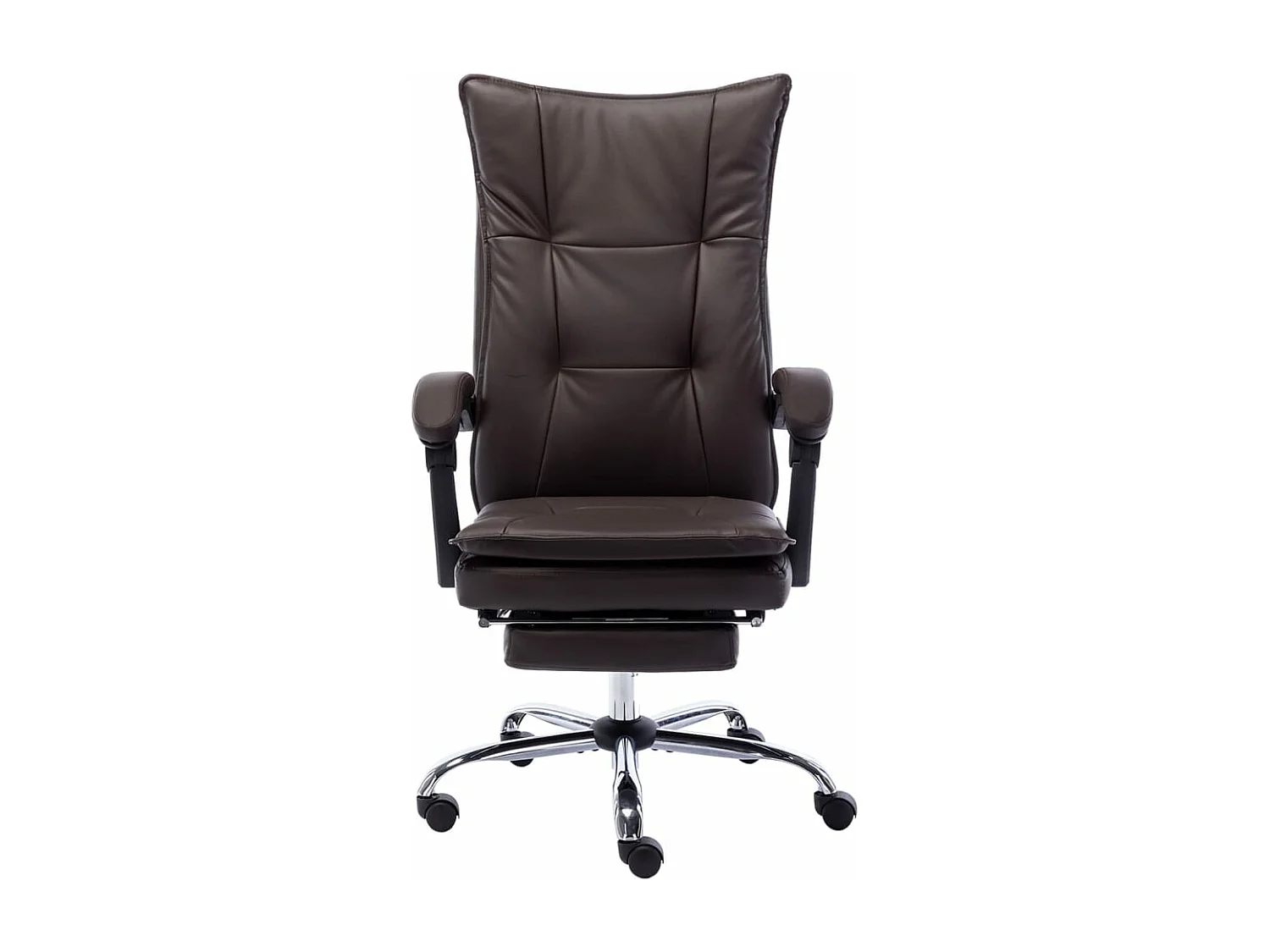 Chaise de bureau Marron Similicuir