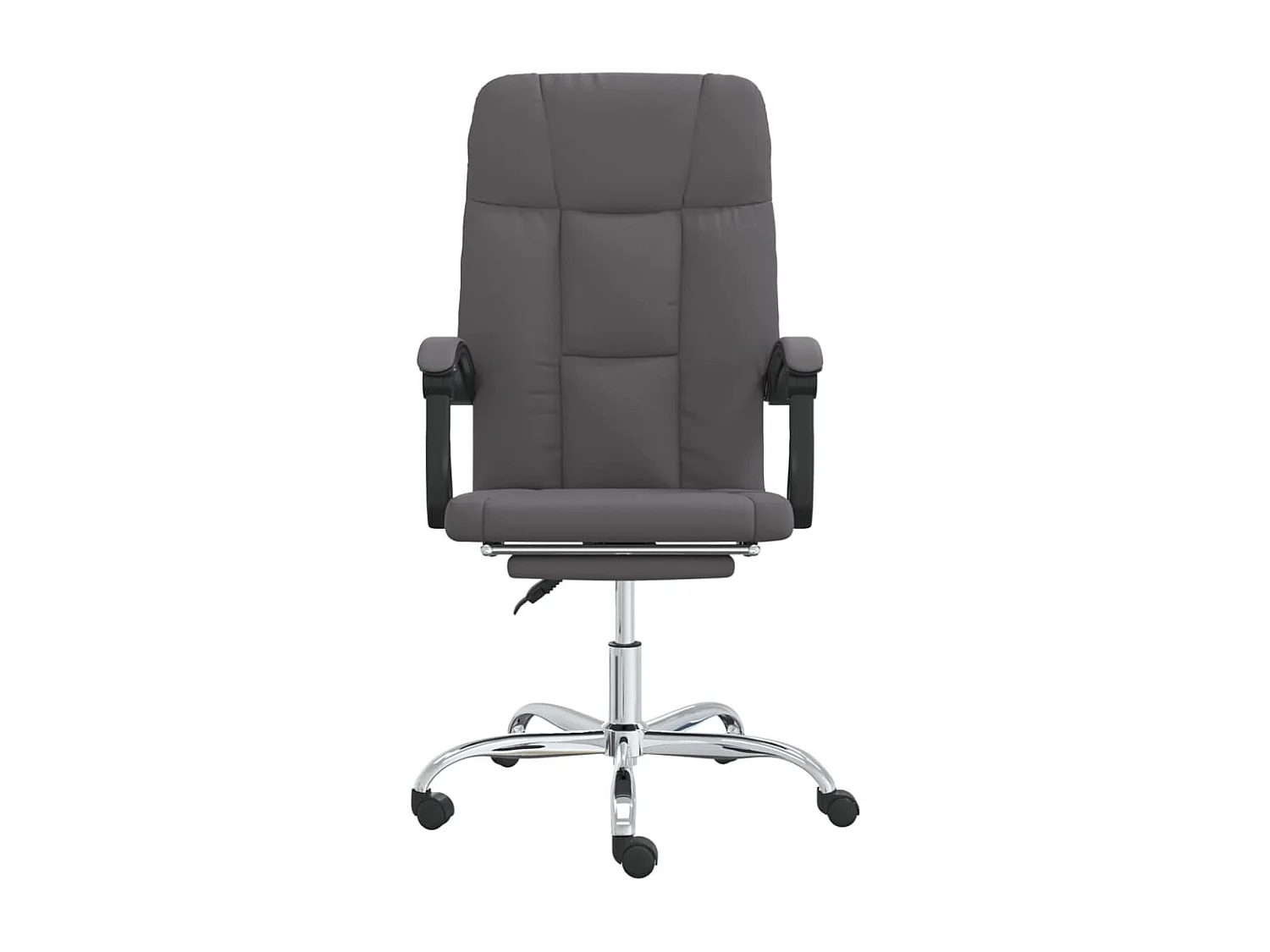 Fauteuil inclinable de bureau Gris Similicuir