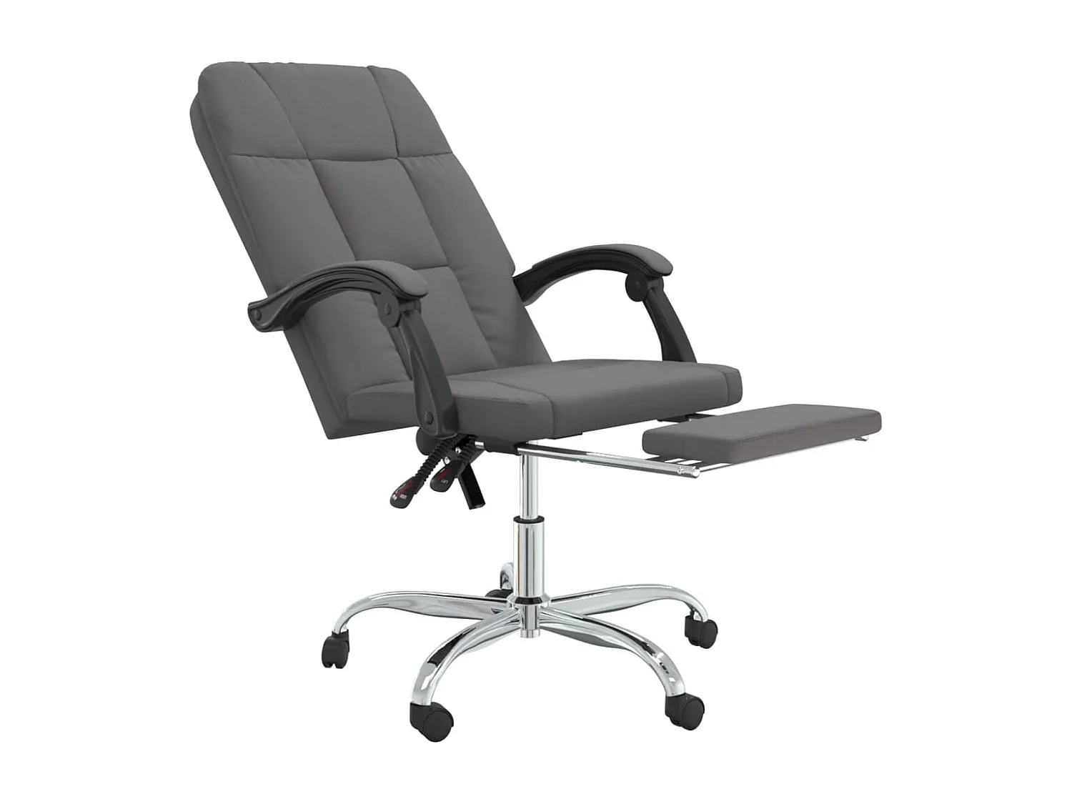 Fauteuil inclinable de bureau Gris Similicuir