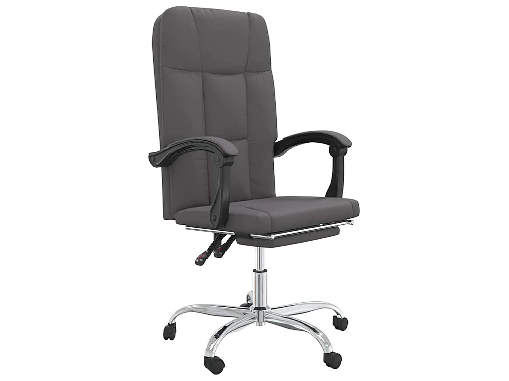 Fauteuil inclinable de bureau Gris Similicuir