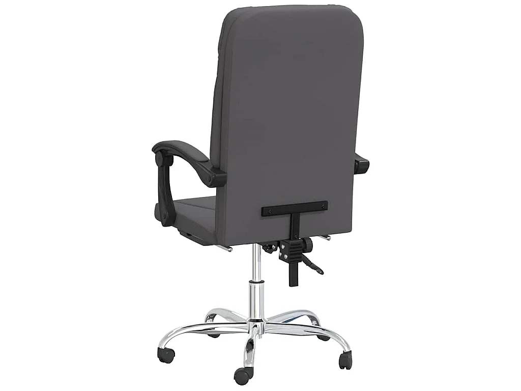 Fauteuil inclinable de bureau Gris Similicuir