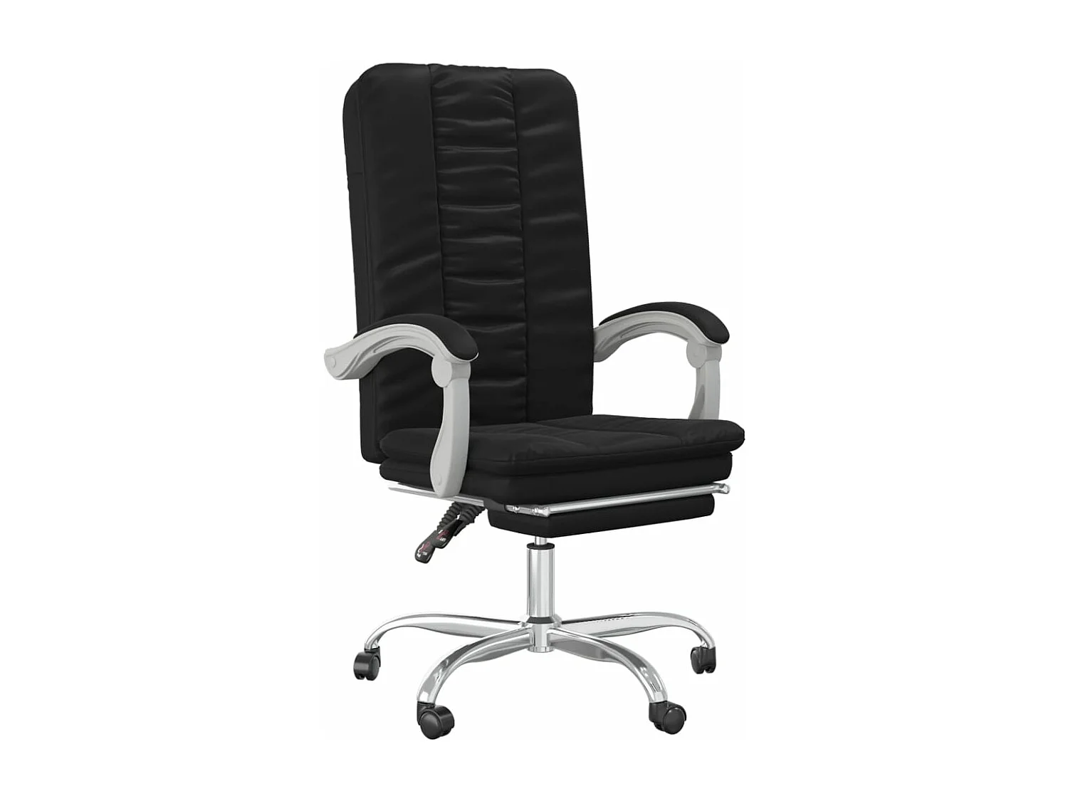 Fauteuil inclinable de bureau Noir Similicuir