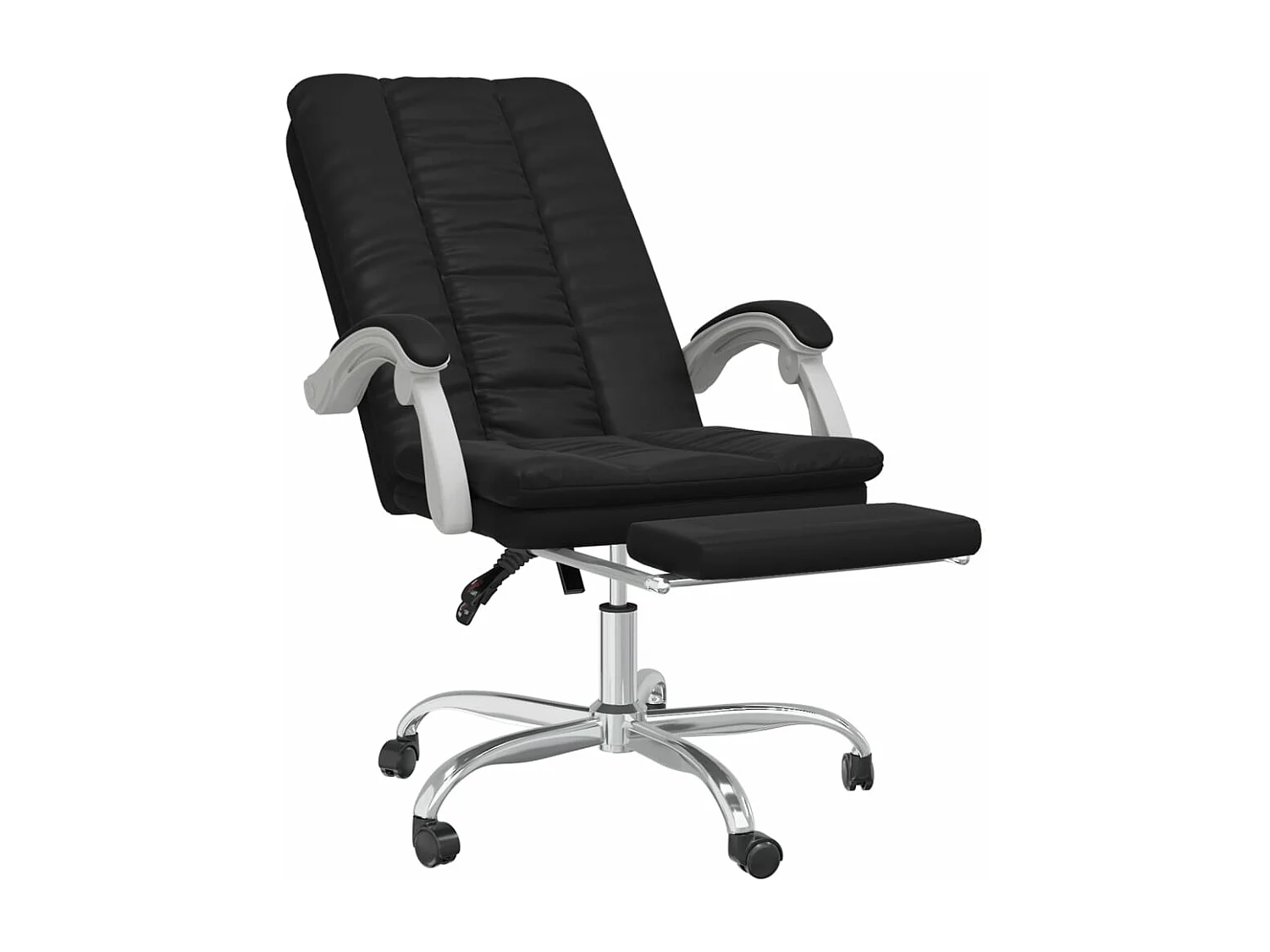 Fauteuil inclinable de bureau Noir Similicuir