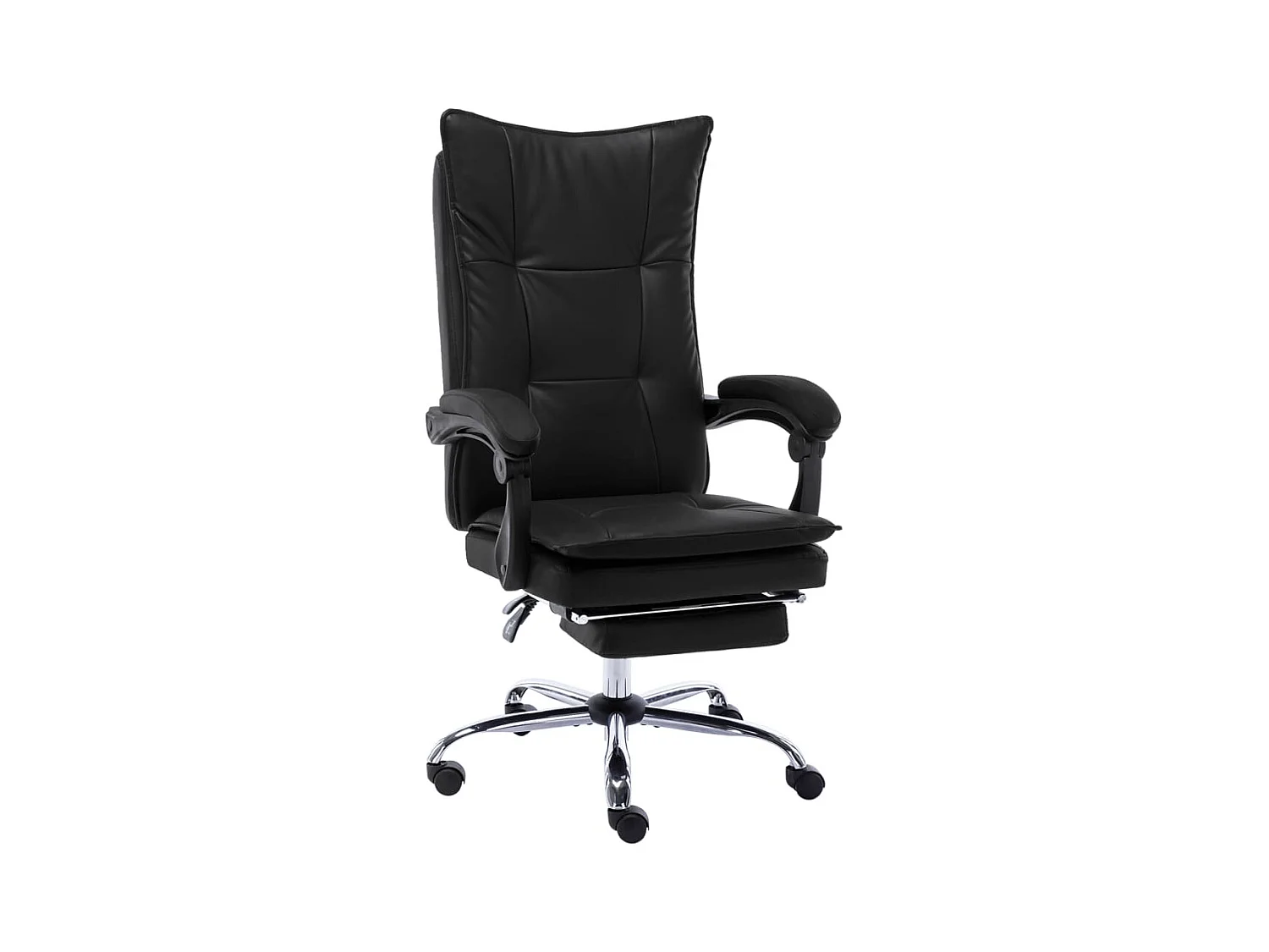 Chaise de bureau Noir Similicuir