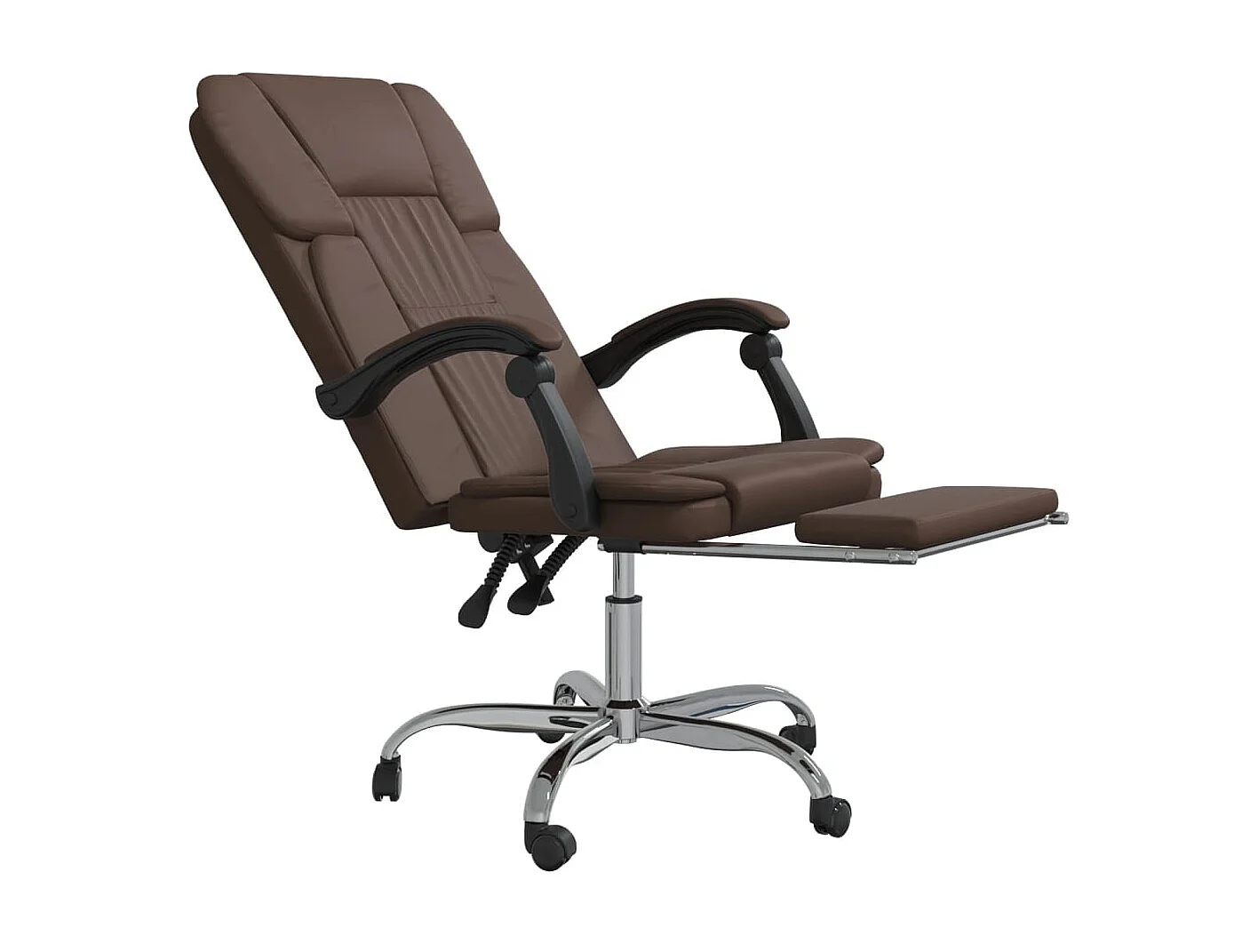 Fauteuil inclinable de bureau Marron Similicuir