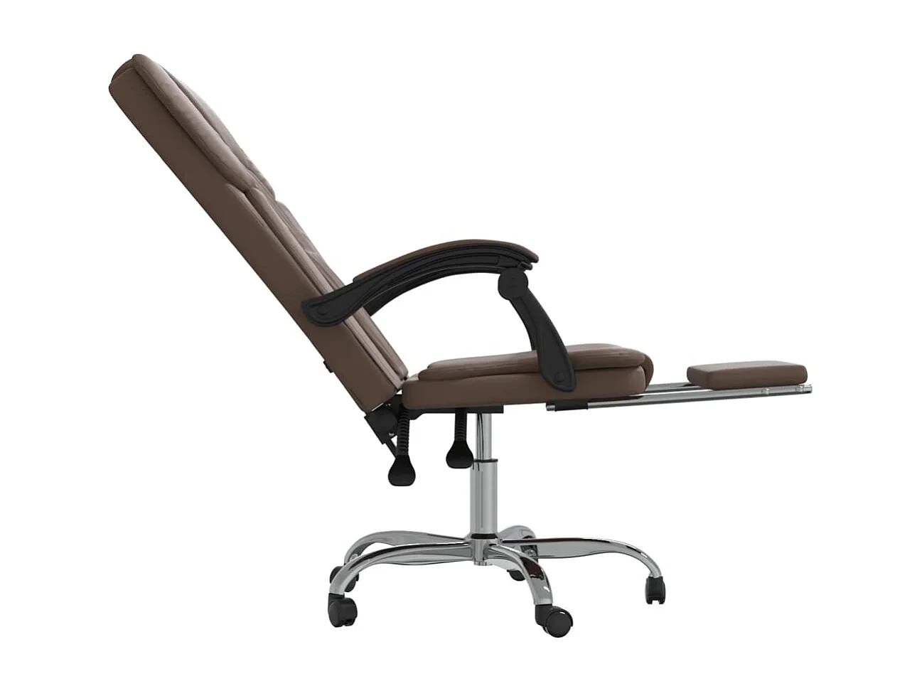Fauteuil inclinable de bureau Marron Similicuir