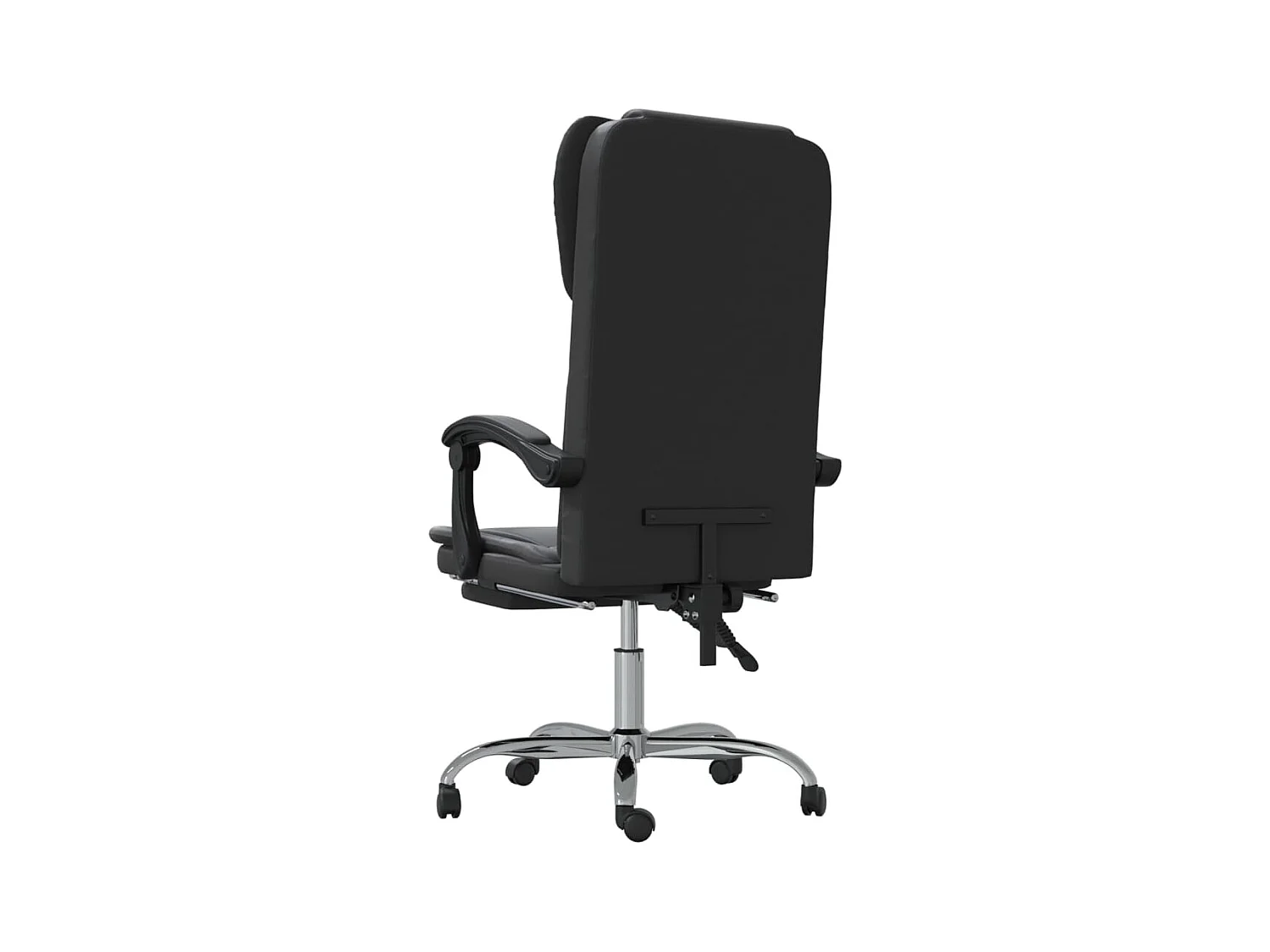 Fauteuil inclinable de bureau Noir Similicuir