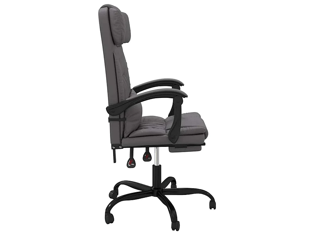 Fauteuil inclinable de bureau Gris Similicuir