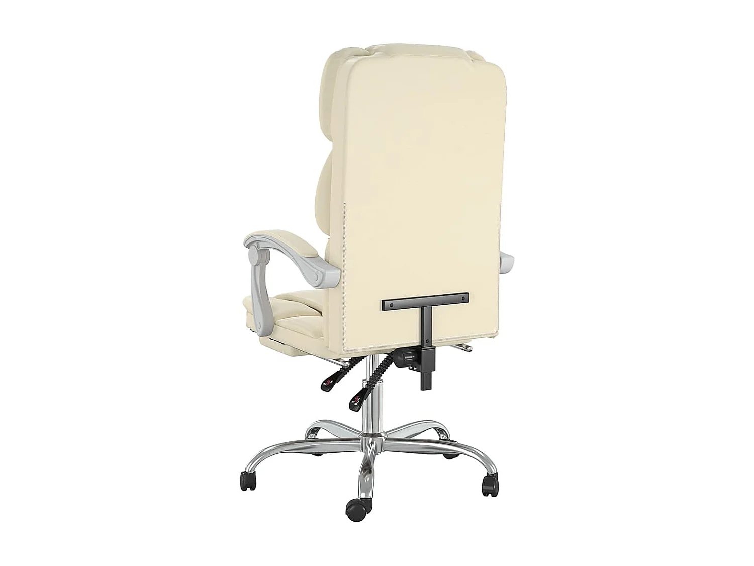 Fauteuil inclinable de bureau Crème Similicuir
