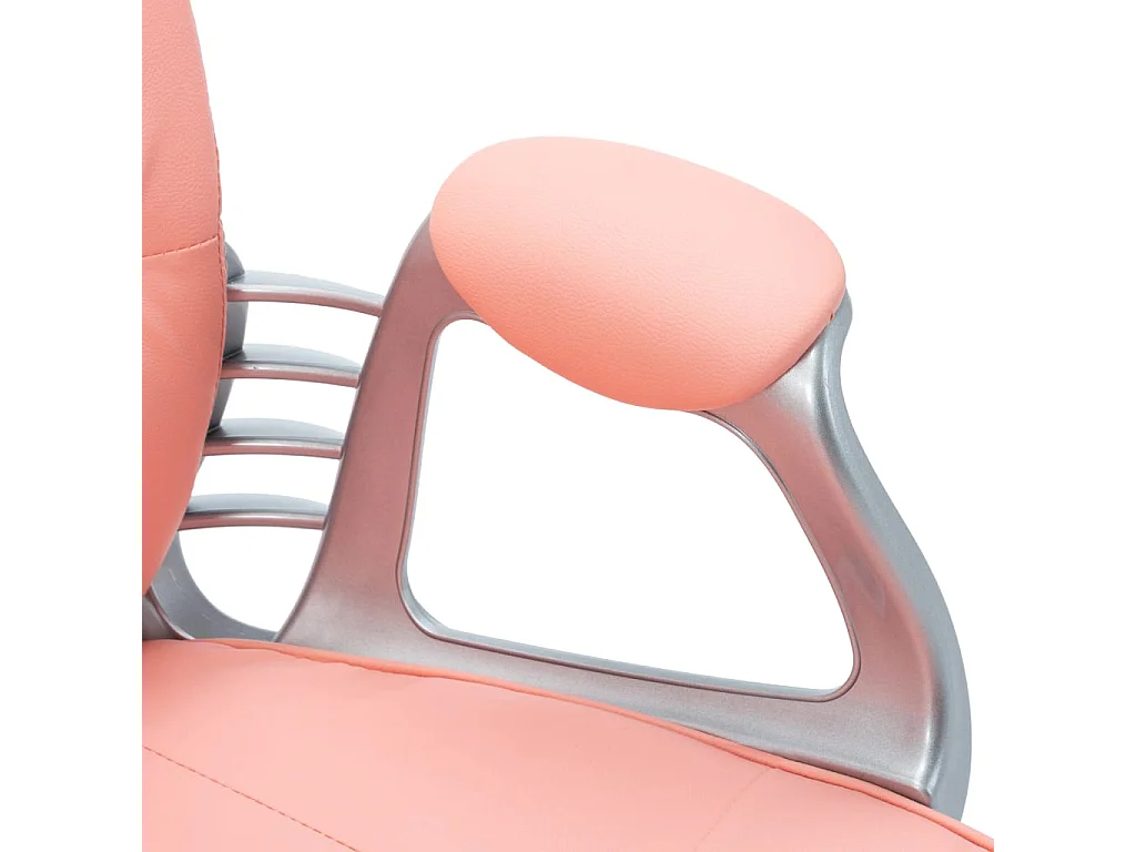 Bürodrehstuhl Rosa Kunstleder