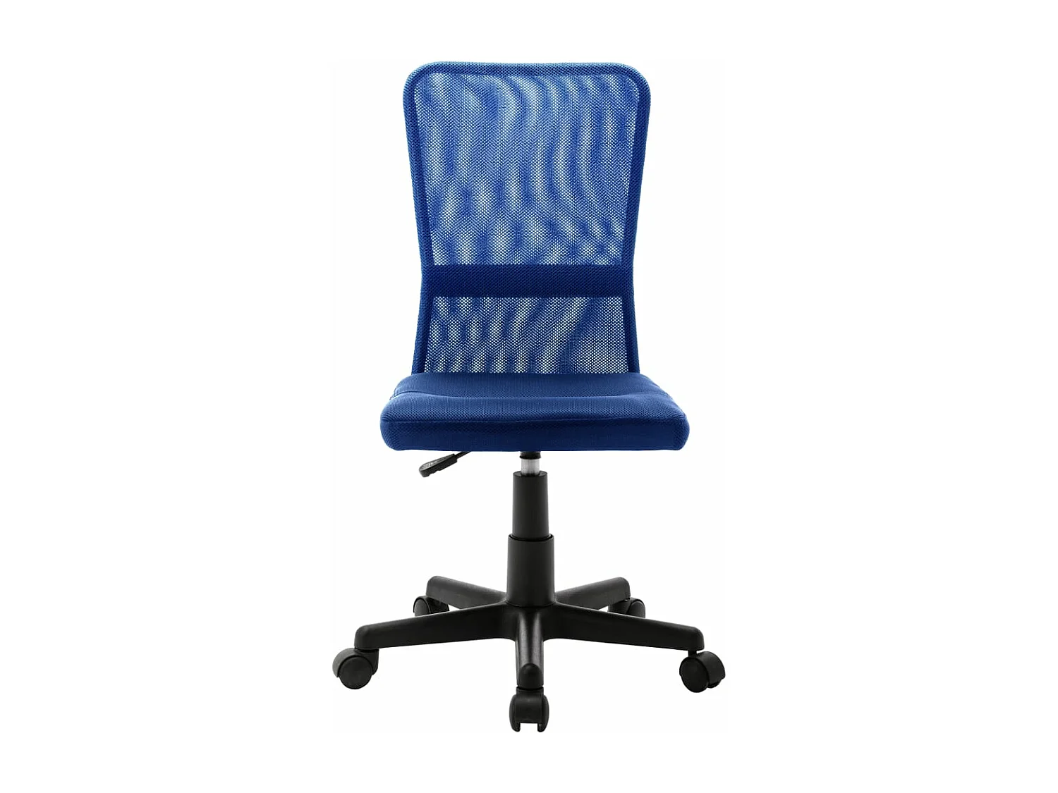 Chaise de bureau Bleu 44x52x100 cm Tissu en maille