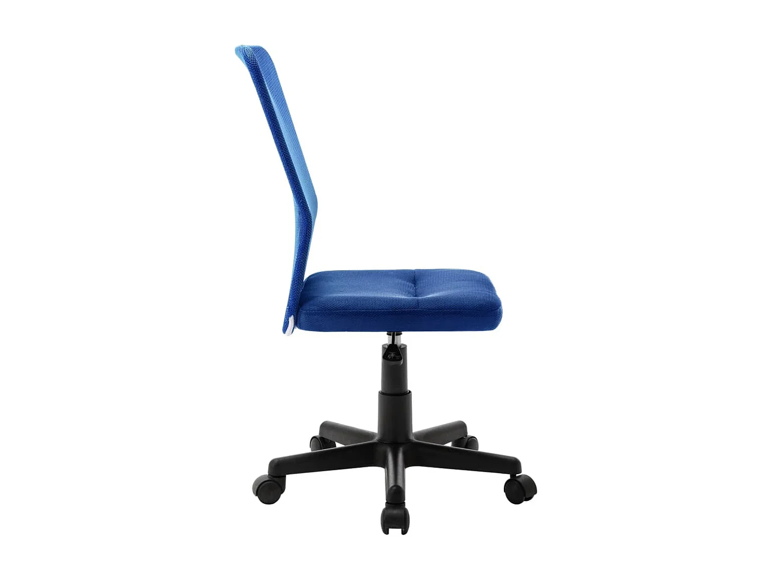 Chaise de bureau Bleu 44x52x100 cm Tissu en maille