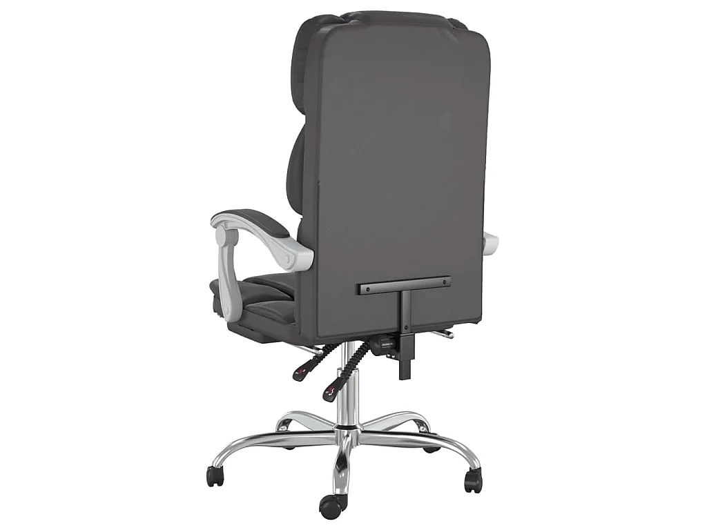Fauteuil inclinable de bureau Gris Similicuir