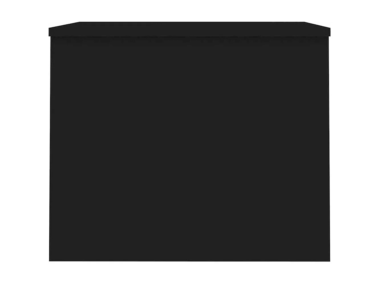 Couchtisch Schwarz 80x50,5x41,5 cm Holzwerkstoff