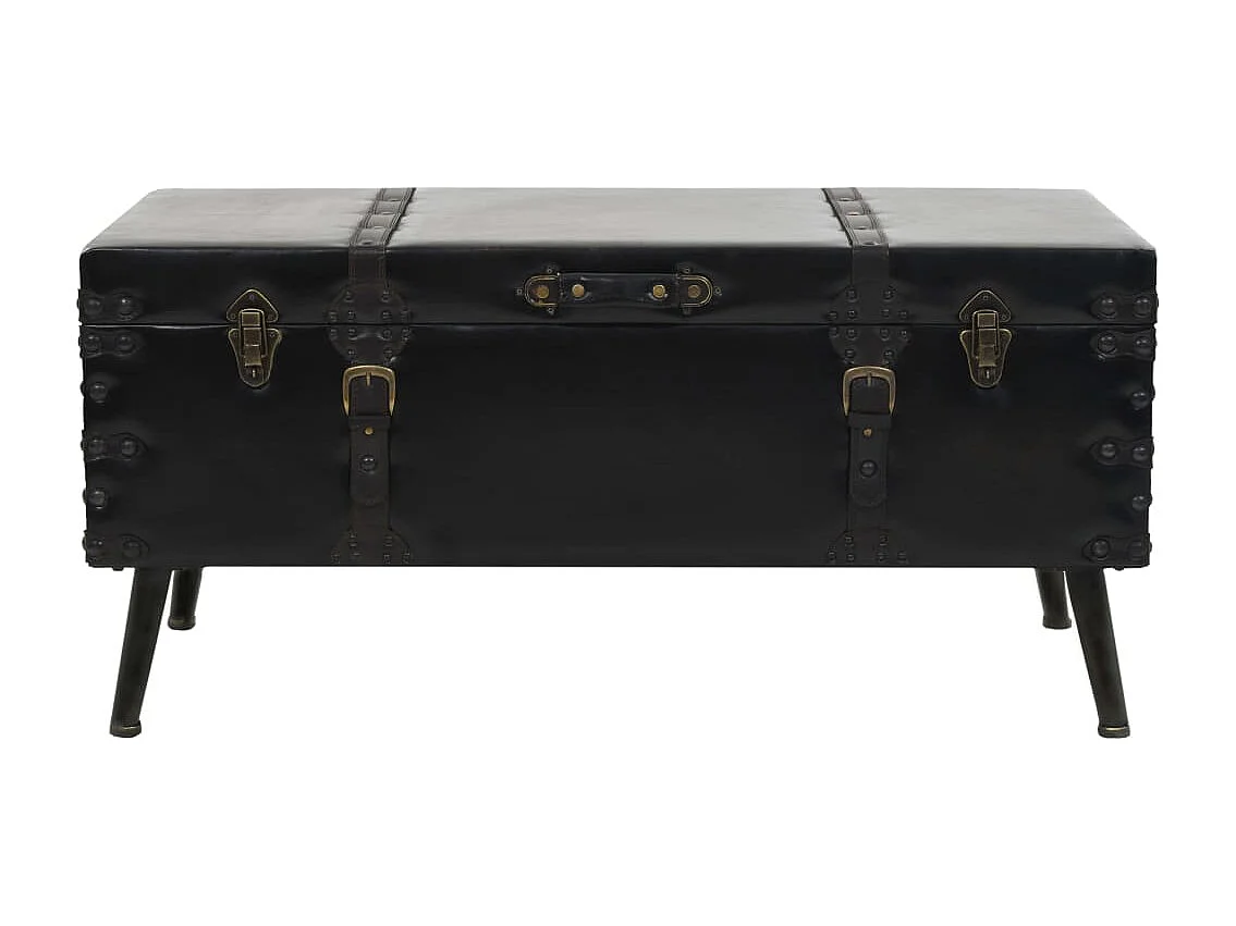 Salontafel 102x51x48 cm MDF en staal