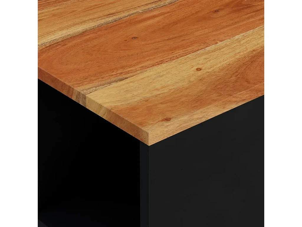 Salontafel 60x50x35 cm massief acaciahout