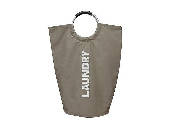 Panier à  linge LAUNDRY Flexible Taupe MSV