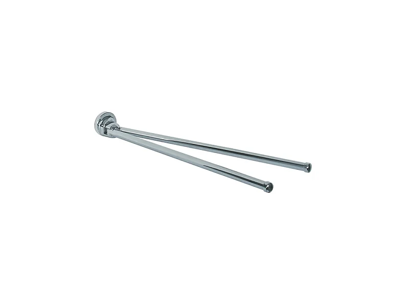 Spirella Porte Serviettes double mural Acier LAGUNE Chromé