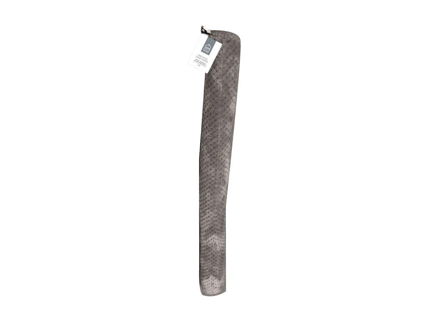 Boudin Bas de Porte "Nid d'Abeille" 80cm Gris Foncé