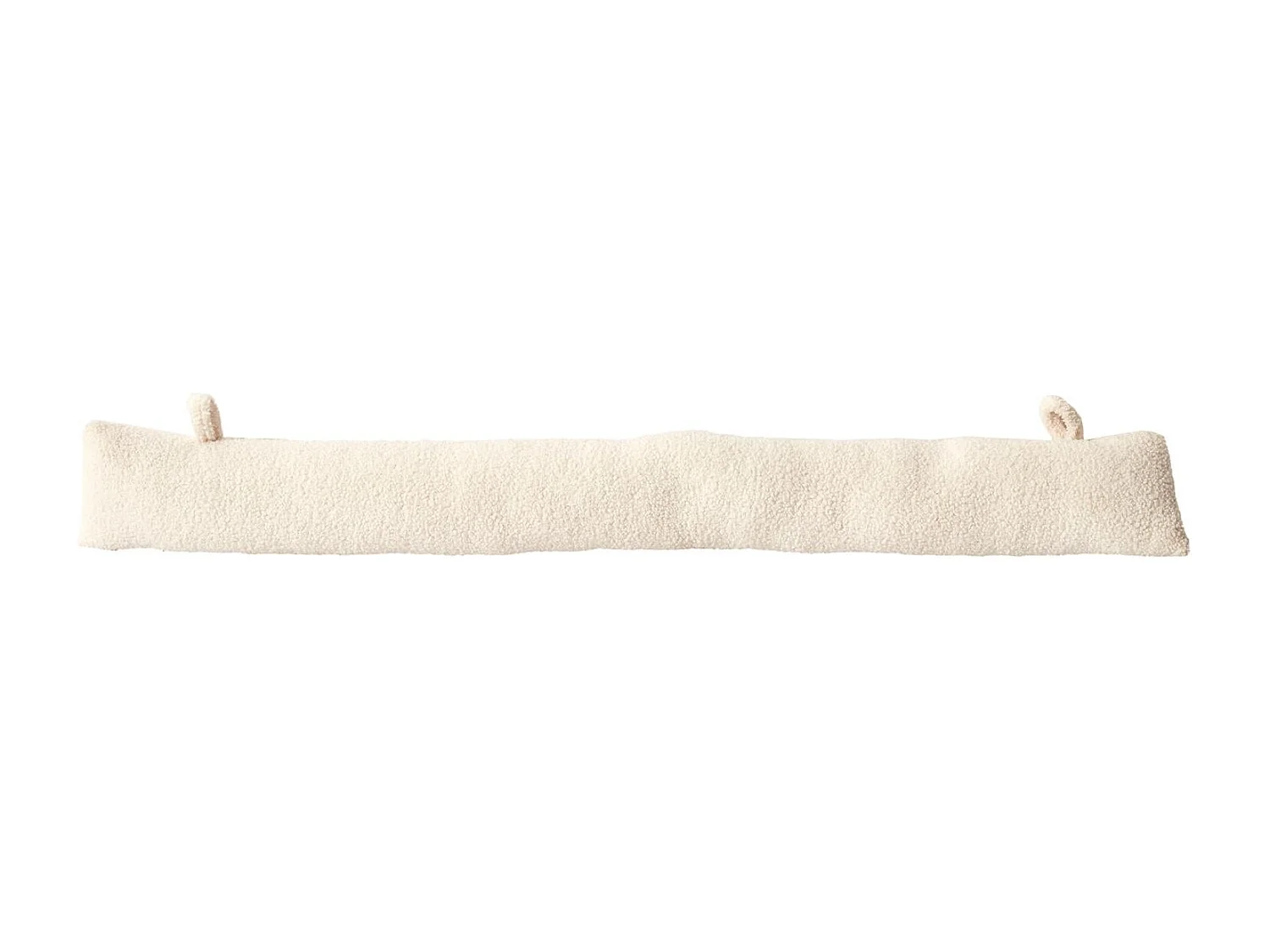 Boudin Bas de Porte "Bouclette" 80cm Crème